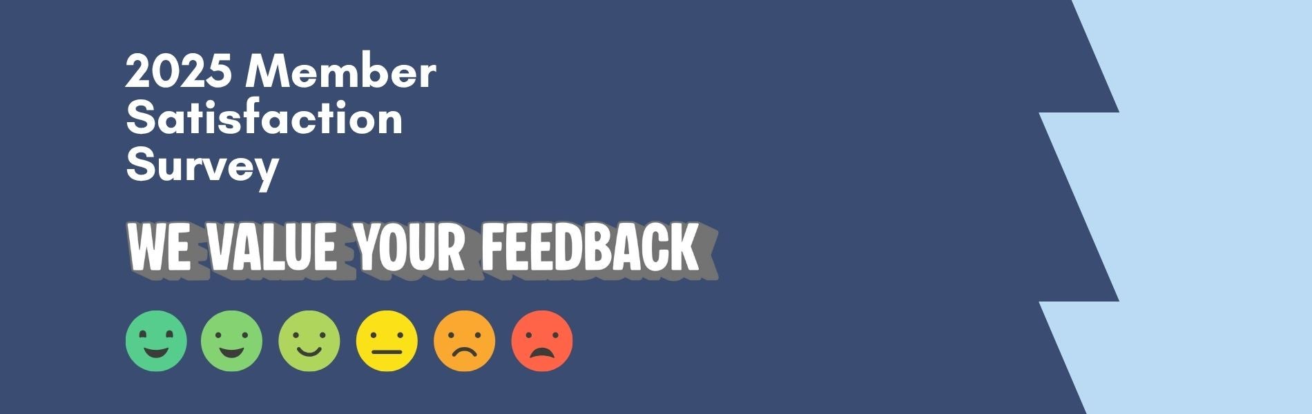 blue background with text